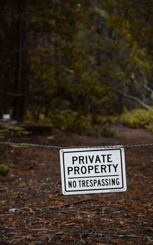 Trespassers are illegal, not just a pain